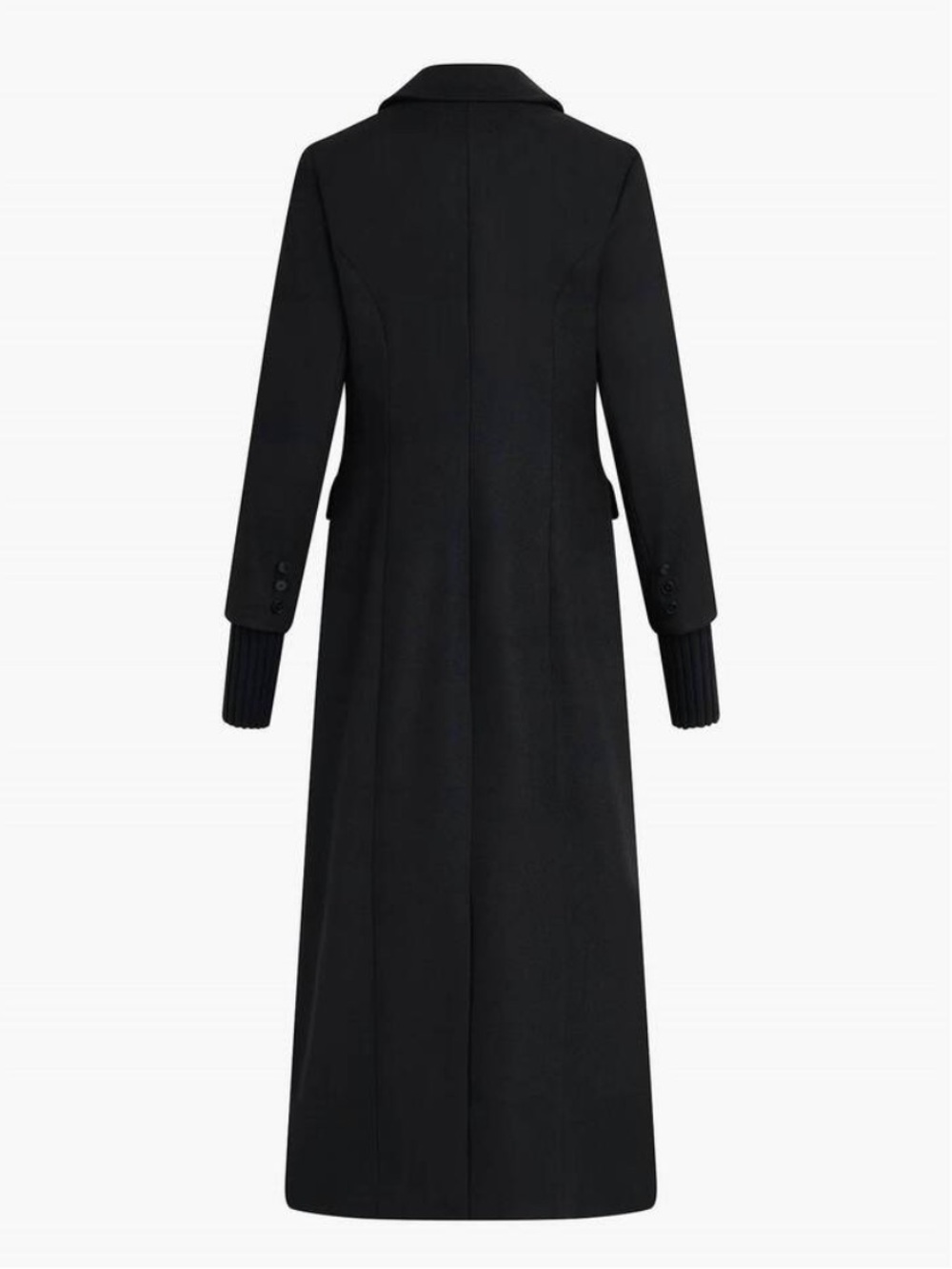 FAVORITE DAUGHTER The City Coat Wool Cashmere Tailored Longline Blazer black L - Picture 5 of 14